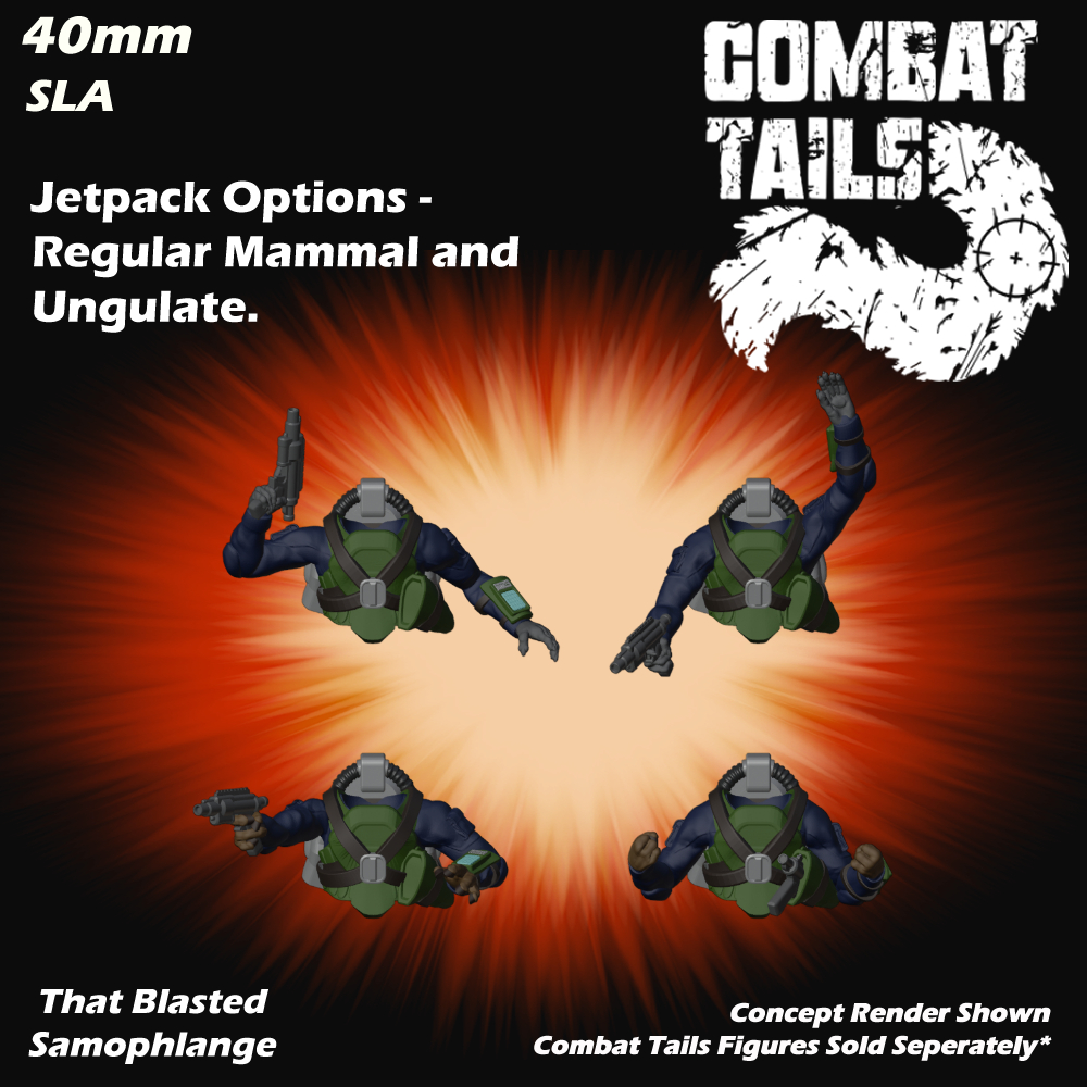 Combat Tails Trooper - Jetpack options